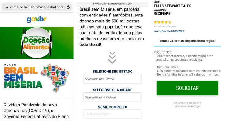 Novo Golpe Do Whatsapp Promete 500 Mil Cestas Básicas Em Virtude Do Isolamento Social